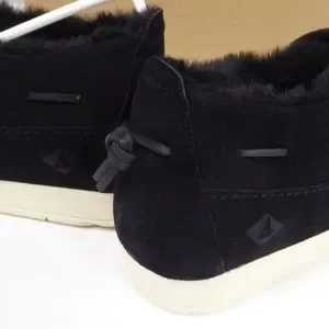 Sperry Moc-Sider Water Resistant Suede Leather Slip Ons w Faux Fur & Fleece NIB Sperry | Shoes | Sperry Mocsider Water Resistant Suede  main image 3